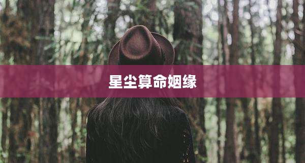 星尘算命姻缘