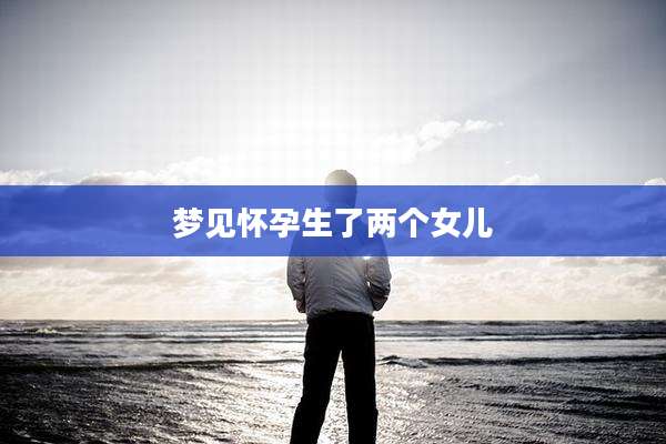 梦见怀孕生了两个女儿