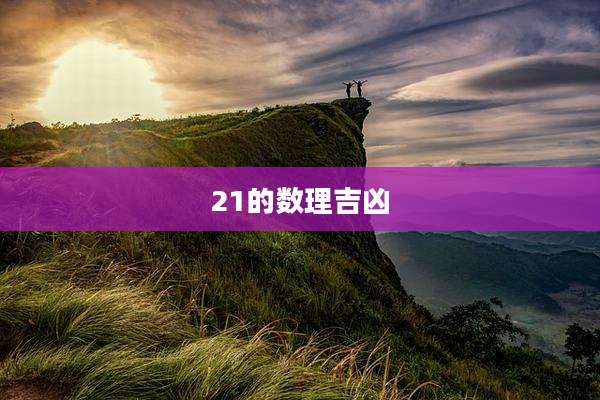 21的数理吉凶