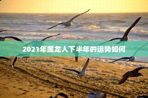 2021年属龙人下半年的运势如何
