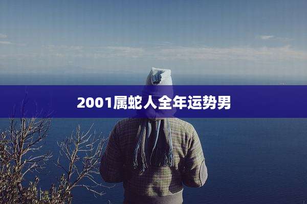 2001属蛇人全年运势男