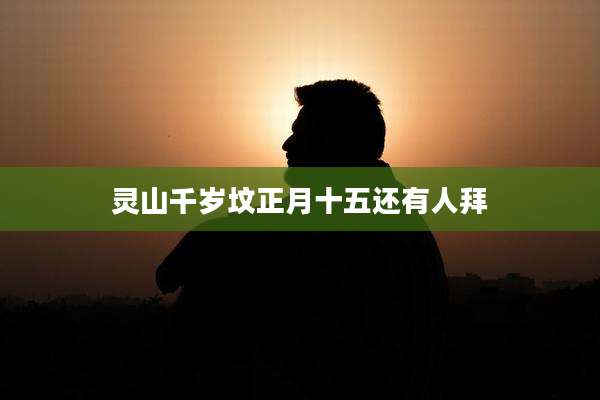 灵山千岁坟正月十五还有人拜