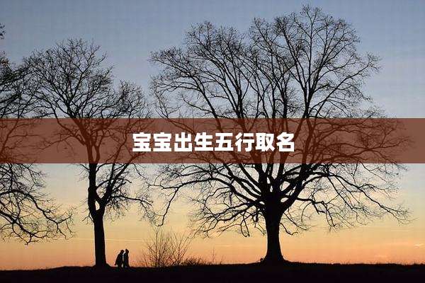 宝宝出生五行取名