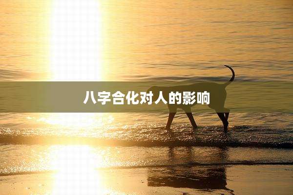 八字合化对人的影响
