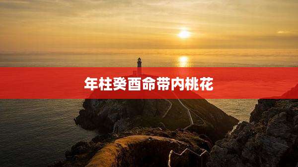 年柱癸酉命带内桃花