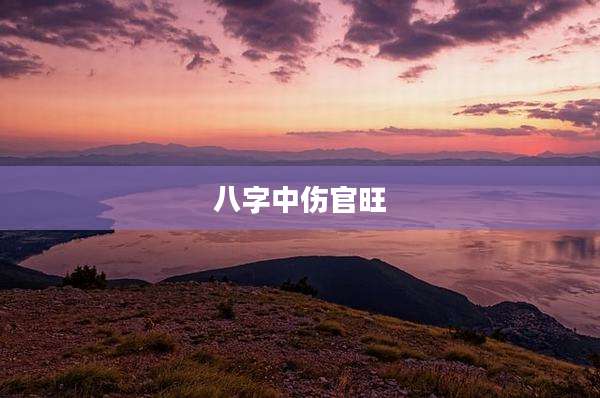 八字中伤官旺