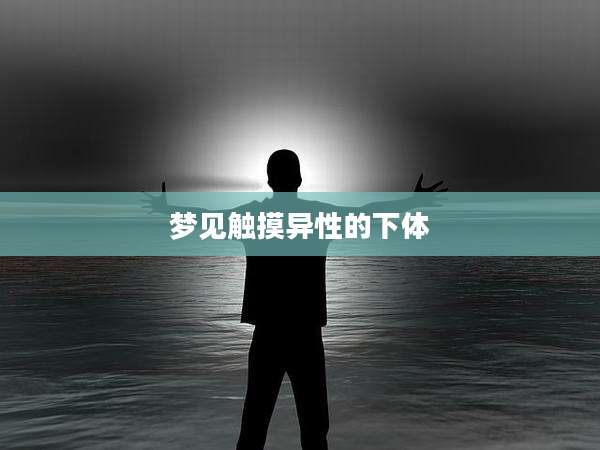 梦见触摸异性的***