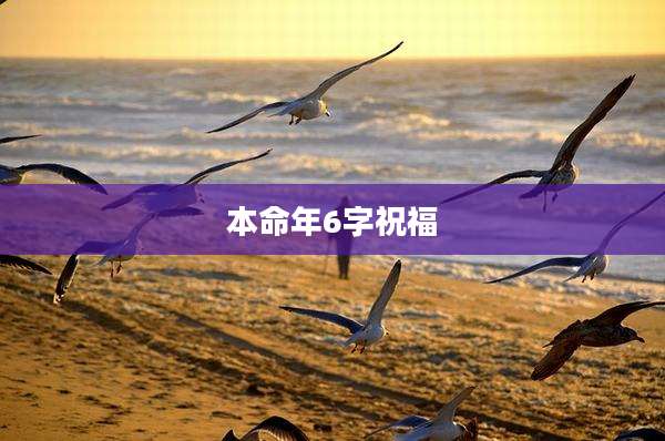 本命年6字祝福