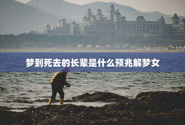 梦到死去的长辈是什么预兆解梦女