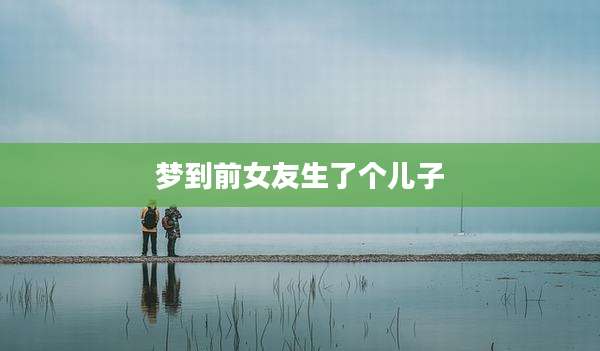 梦到前女友生了个儿子