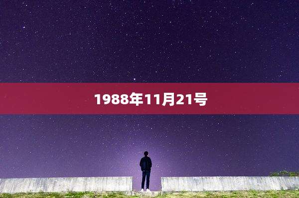 1988年11月21号