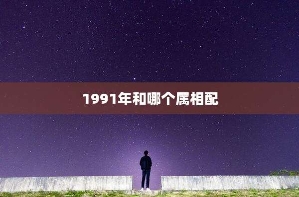 1991年和哪个属相配