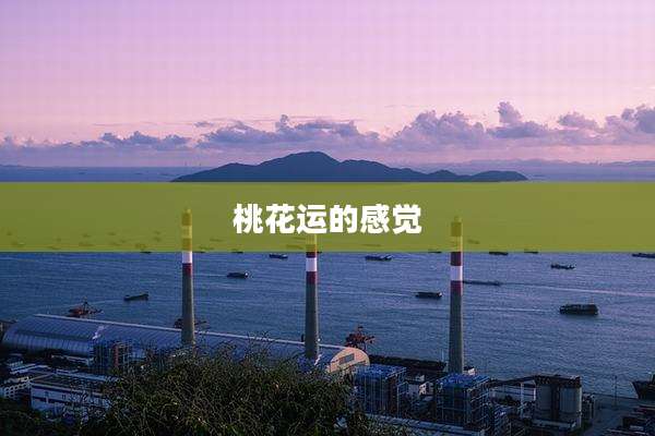 桃花运的感觉