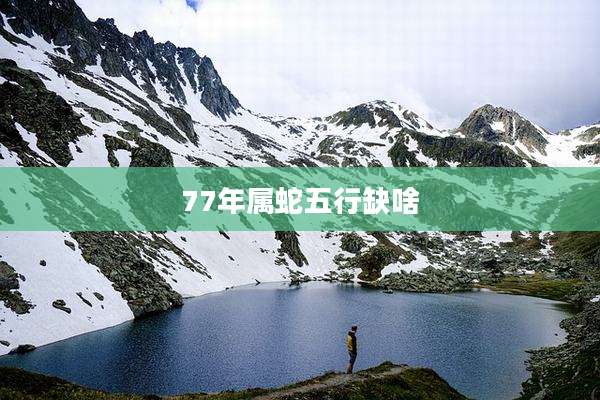 77年属蛇五行缺啥