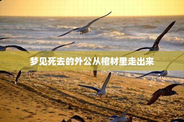梦见死去的外公从棺材里走出来