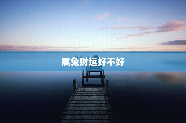 属兔财运好不好