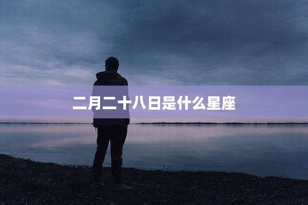 二月二十八日是什么星座