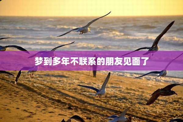 梦到多年不联系的朋友见面了
