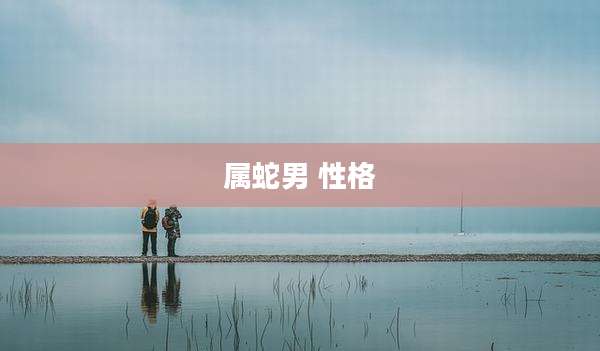 属蛇男 性格