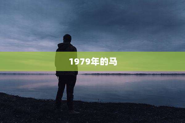 1979年的马