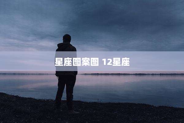 星座图案图 12星座