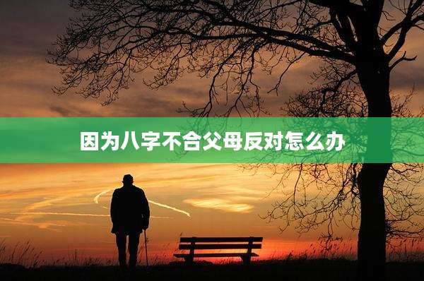 因为八字不合父母反对怎么办