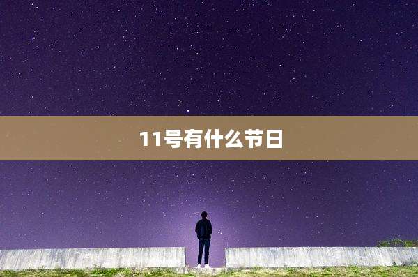 11号有什么节日