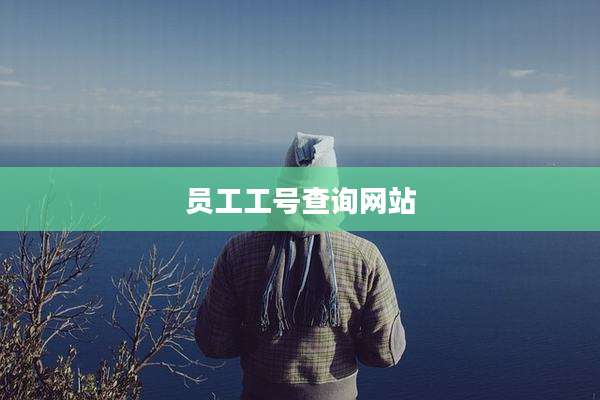 员工工号查询网站