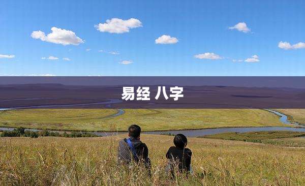易经 八字