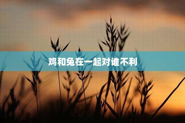 鸡和兔在一起对谁不利