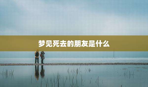 梦见死去的朋友是什么