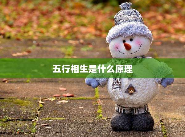 五行相生是什么原理