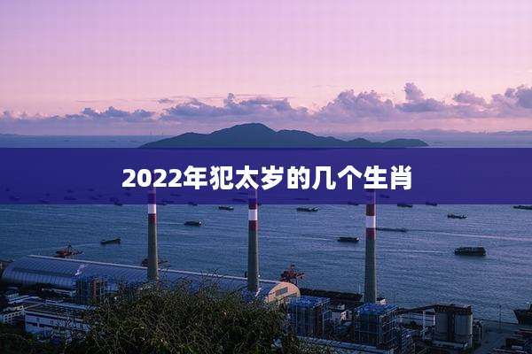 2022年犯太岁的几个生肖