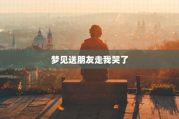 梦见送朋友走我哭了