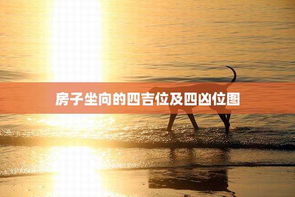 房子坐向的四吉位及四凶位图