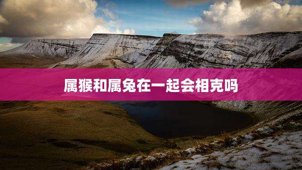 属猴和属兔在一起会相克吗