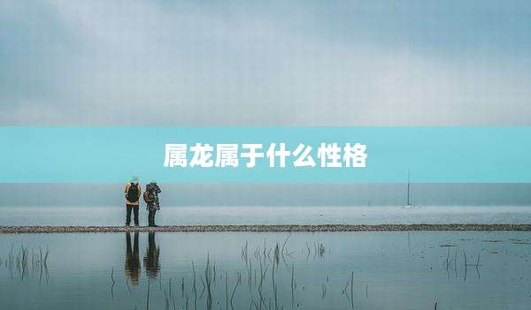 属龙属于什么性格