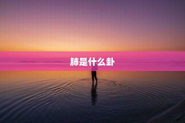 肺是什么卦