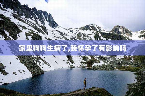家里狗狗生病了,我怀孕了有影响吗