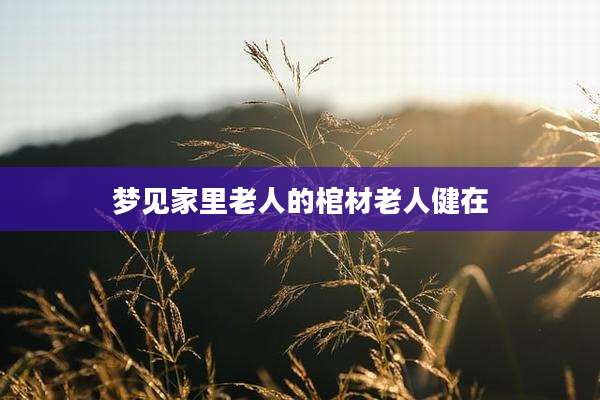 梦见家里老人的棺材老人健在