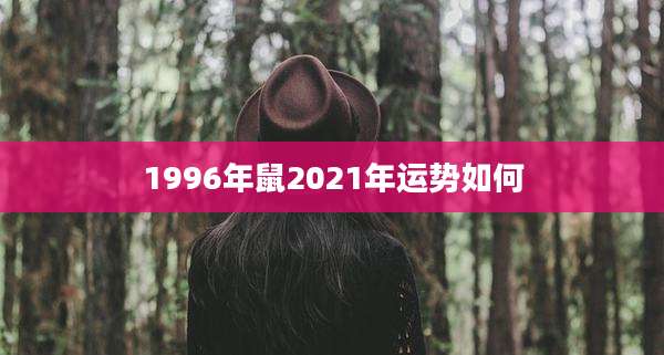 1996年鼠2021年运势如何