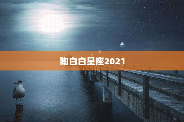 陶白白星座2021