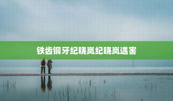 铁齿铜牙纪晓岚纪晓岚遇害