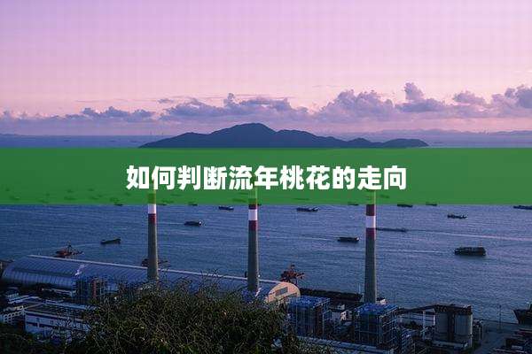 如何判断流年桃花的走向