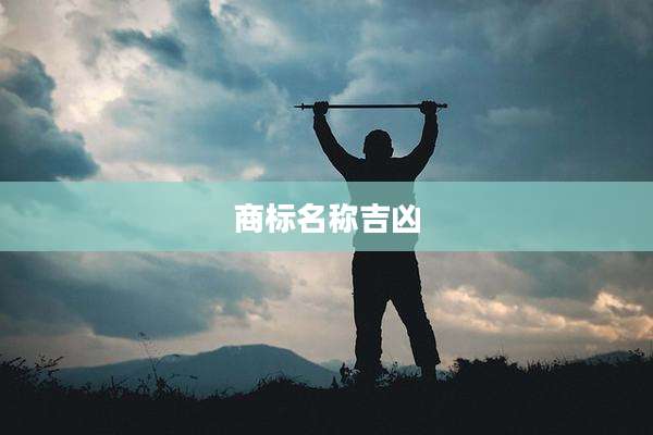 商标名称吉凶