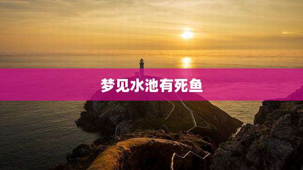 梦见水池有死鱼