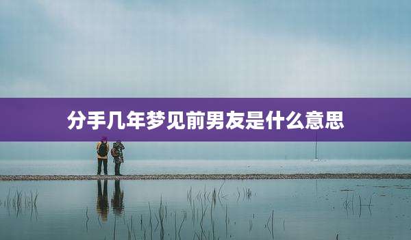 分手几年梦见前男友是什么意思