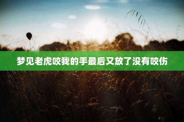 梦见老虎咬我的手最后又放了没有咬伤
