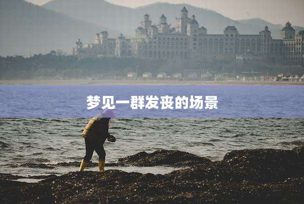 梦见一群发丧的场景