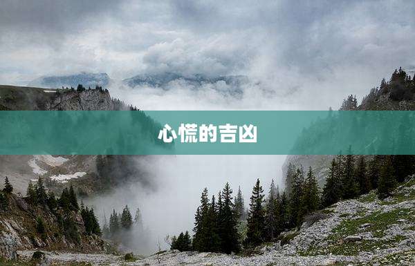 心慌的吉凶